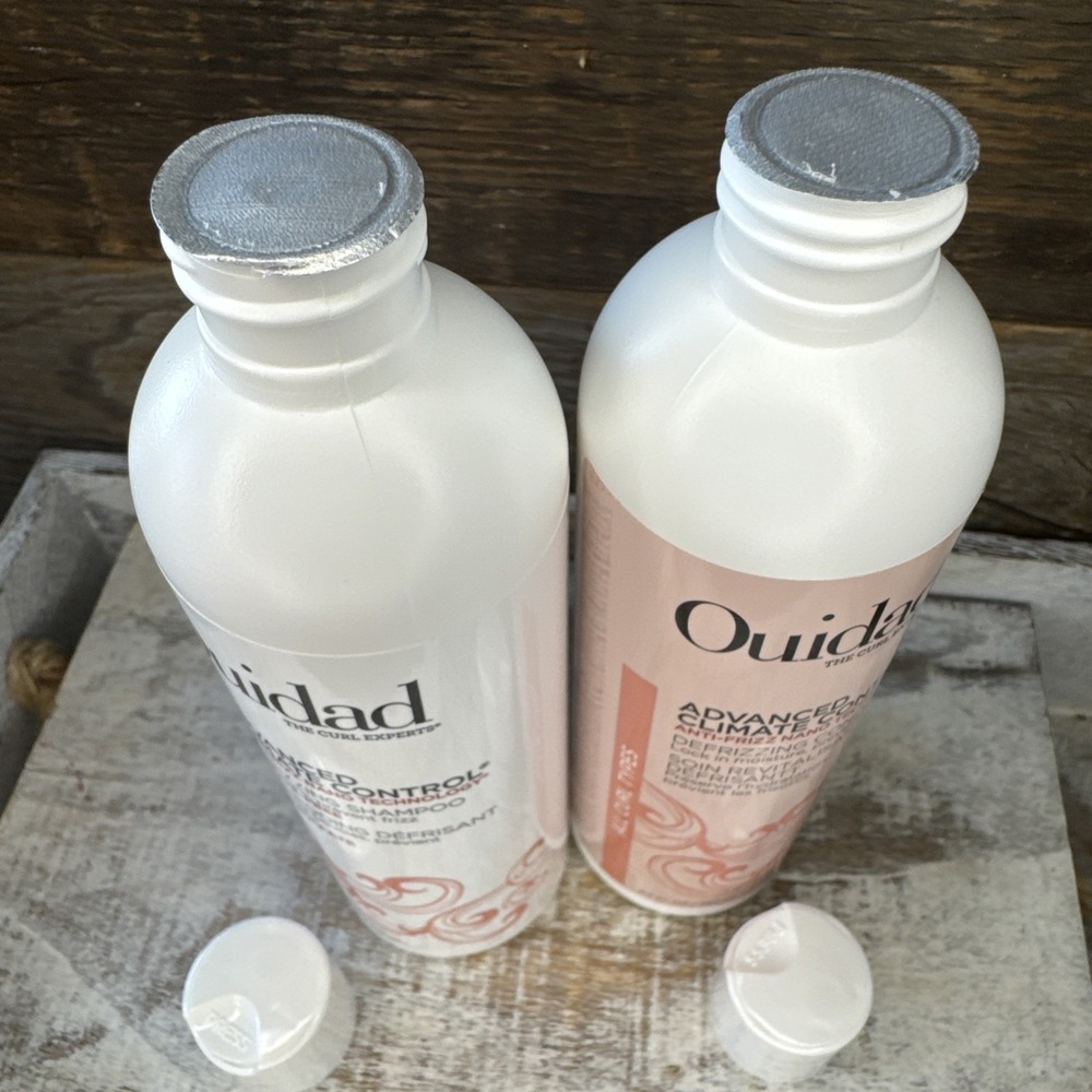 Ouidad Advanced Climate Control Defrizzing Shampoo & Conditioner Duo 8.5oz $52 - Picture 4 of 4